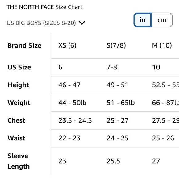 THE NORTH FACE Boys' Denali Jacket (Little Big Kid) Sz XS 6 Summit Gold Fleece - Picture 14 of 14